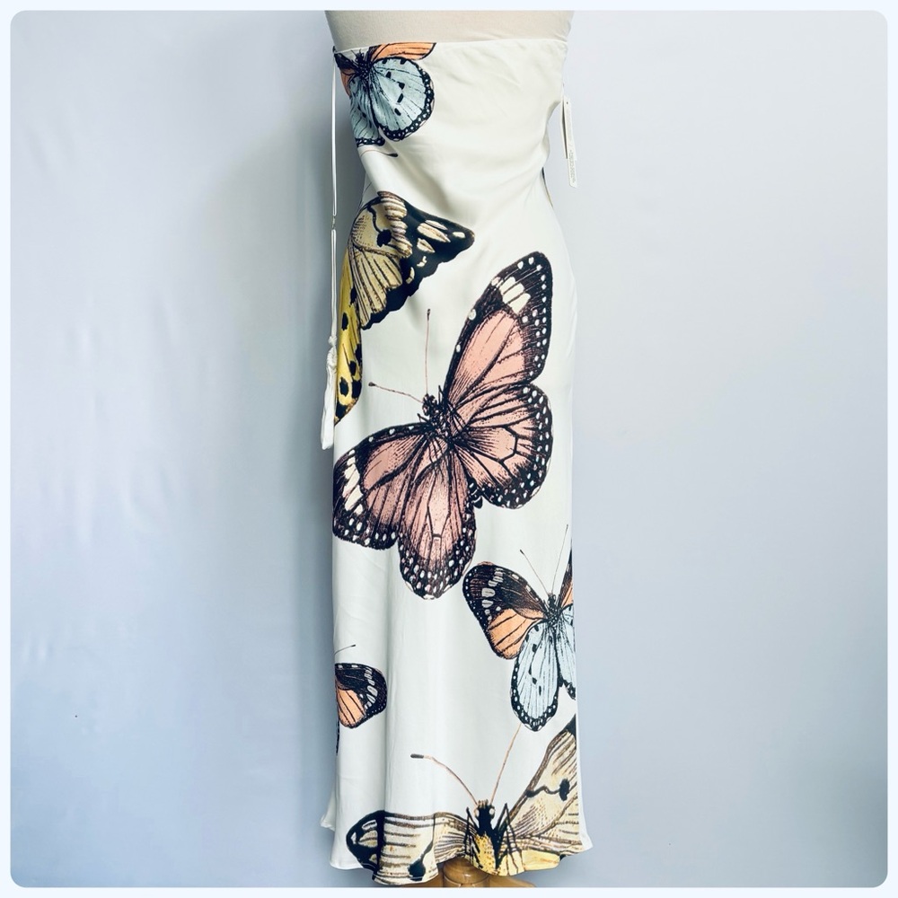 NWT Anthropologie The Tilda Butterly Slip Dress, S - Picture 15 of 17